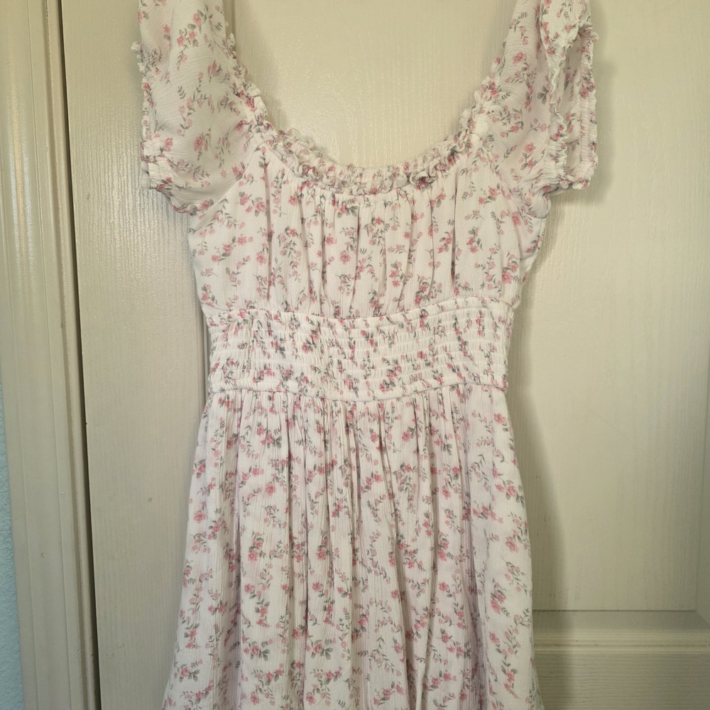 Floral Ruffle Romper